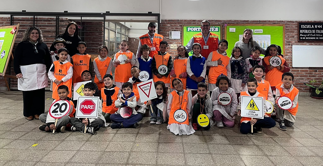 LUMIN colabora con la Educación Vial