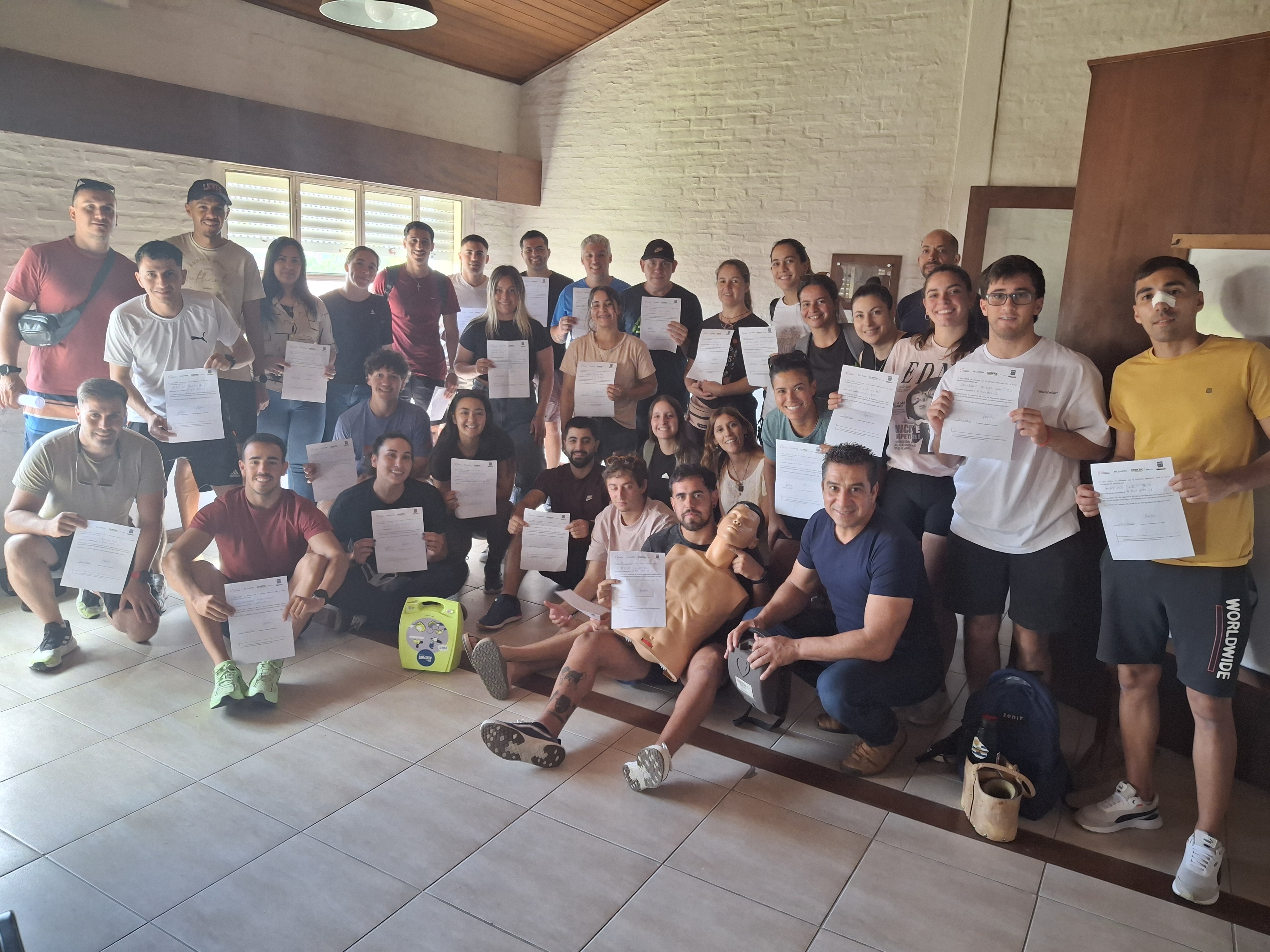 LUMIN Cerca: Curso de Reanimación Cardiopulmonar Básica en Tacuarembó