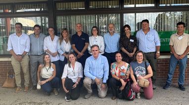 Visita Ministra de Vivienda y Comisión Honoraria de la Madera a la planta de LUMIN en Tacuarembó.