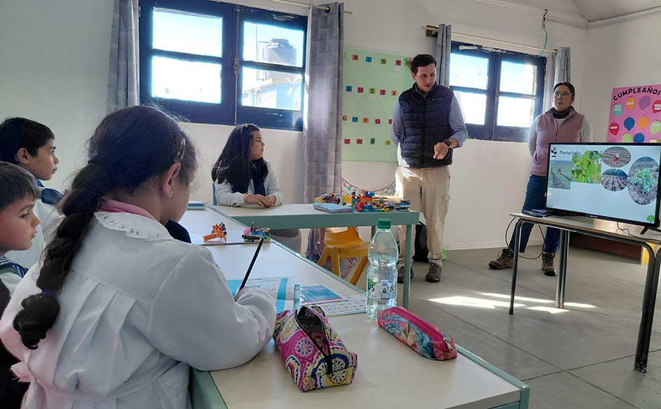 Seguimos acompañando a escuelas rurales
